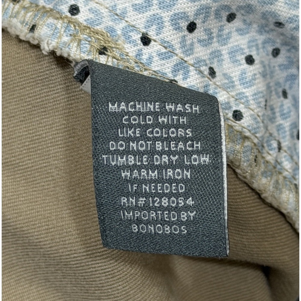 Bonobos Shorts Men's 33 Navy Stretch Chino 9" Inseam Casual Preppy - Picture 4 of 13
